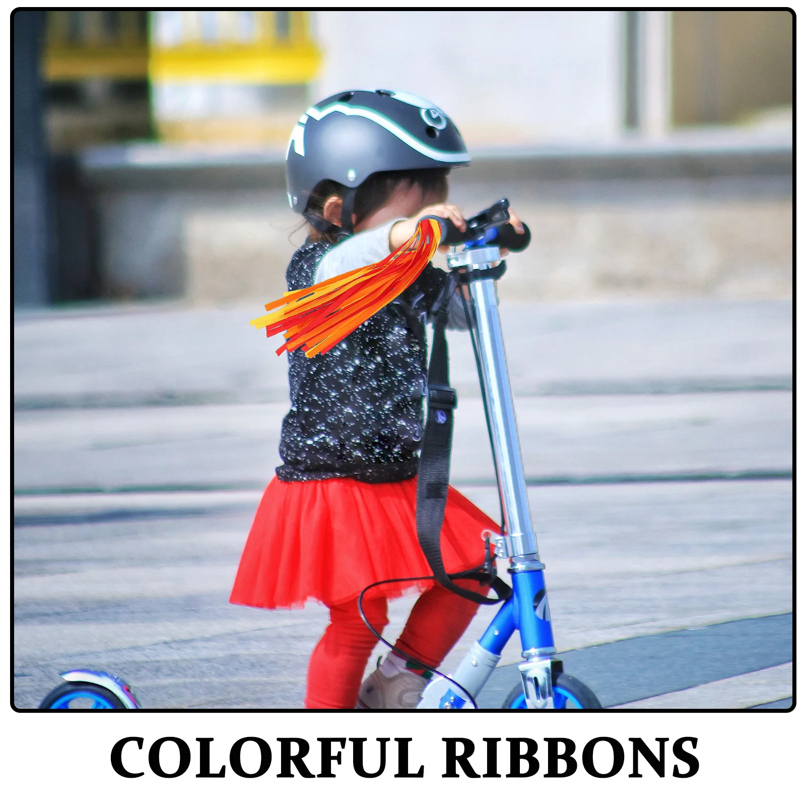 4 أزواج من شرائط مقود الدراجة اللامعة للدراجات البخارية، دراجة رؤية آمنة سهلة التركيب #2