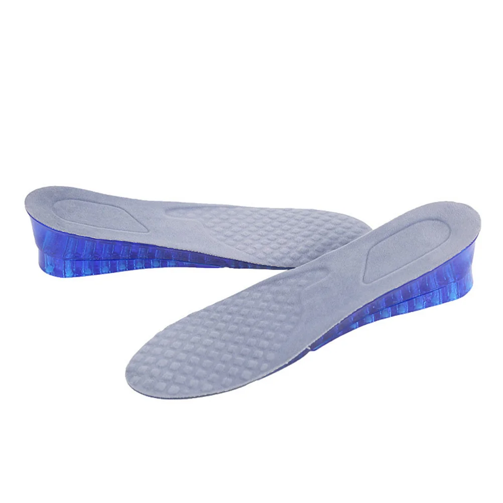Height Increasing Full Insole Shoe Insoles Absorption Breathable Increase Flannel Heighten Lifting
