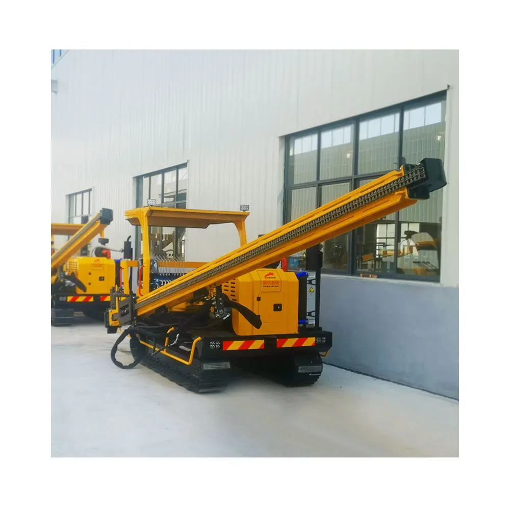 Hydraulic Solar PV Pile Driver For Ground Solar Installation With Rotary Piling And Auger Functions