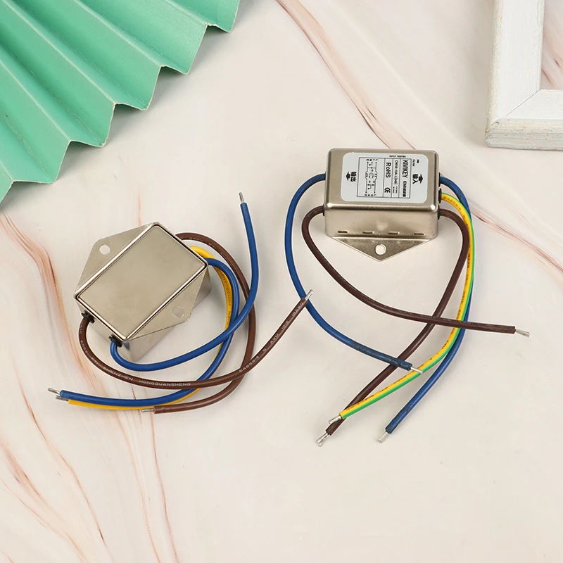 المضادة للتدخل التيار المتناوب 220 فولت مرشح إمدادات الطاقة EMI خط لتنقية الصوت CW1B-L 3A6A 10A الطاقة EMI تصفية CW1B-10A-L(040) CW1B-6A-L