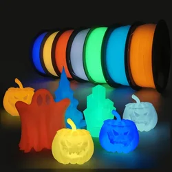 Glow In The Dark Filament PLA 1.75mm 3D Printer PLA Filament 250g 500g 1kg Rainbow FDM 3D Printing Materials PLA Red Green Blue
