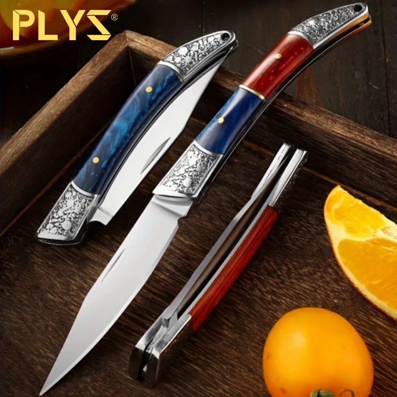 PLYS-1 Piece Mini Fruit Folding Knife, Fruit Paring Knife, Small Portable Knife, Pocket Knife, Suitable for cutting fruits