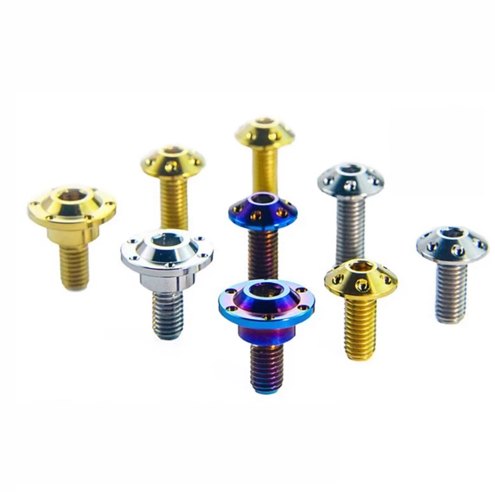 

1pcs Titanium Alloy Motorcycle Shell Screws Suitable for Dukadi V4/1199 Motorcycle Shell Repair Decorative Screws