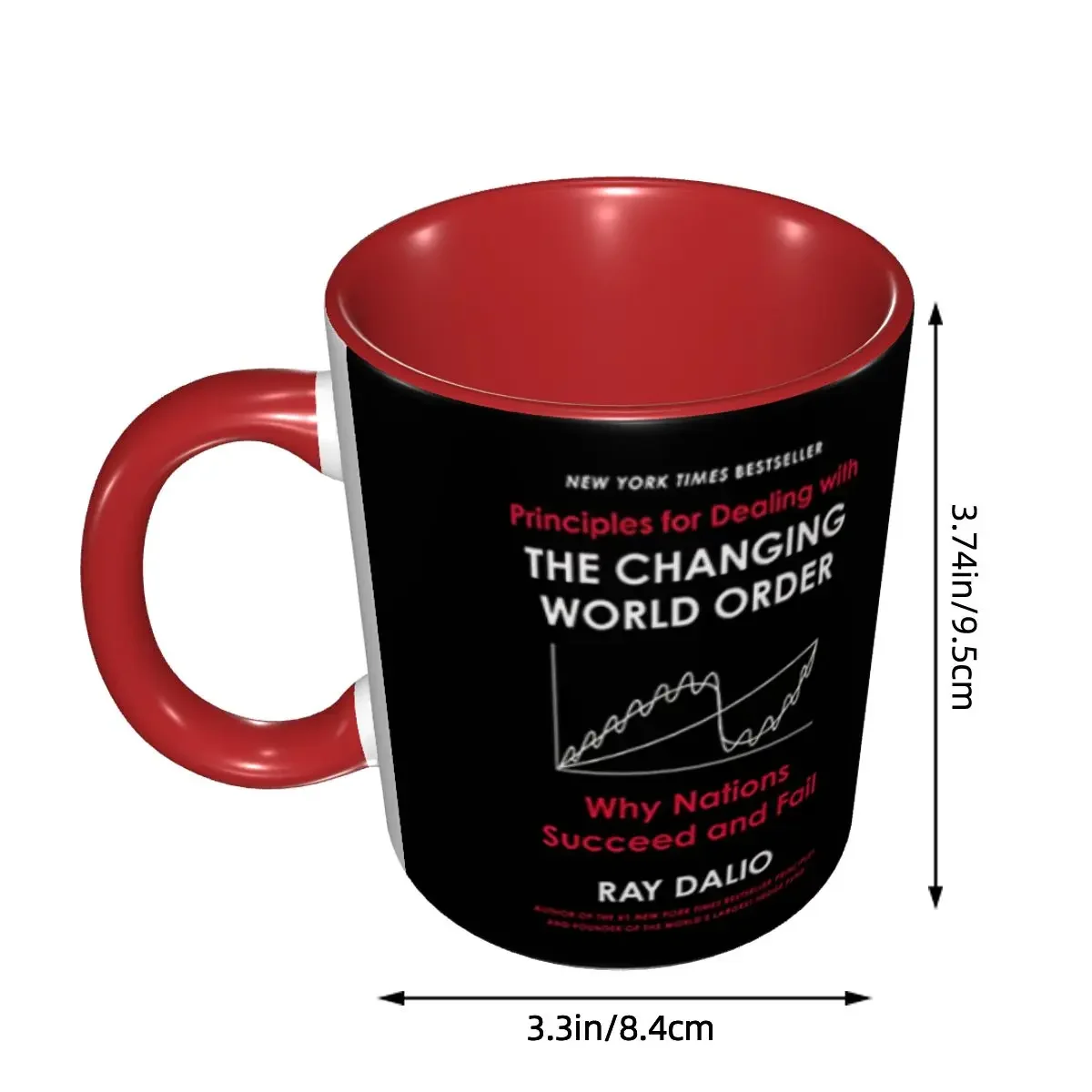 DIY Principles For Dealing With The Changing World Order Ceramic Mug Customized Why Nations Succeed and Fail Coffee Cup Creative