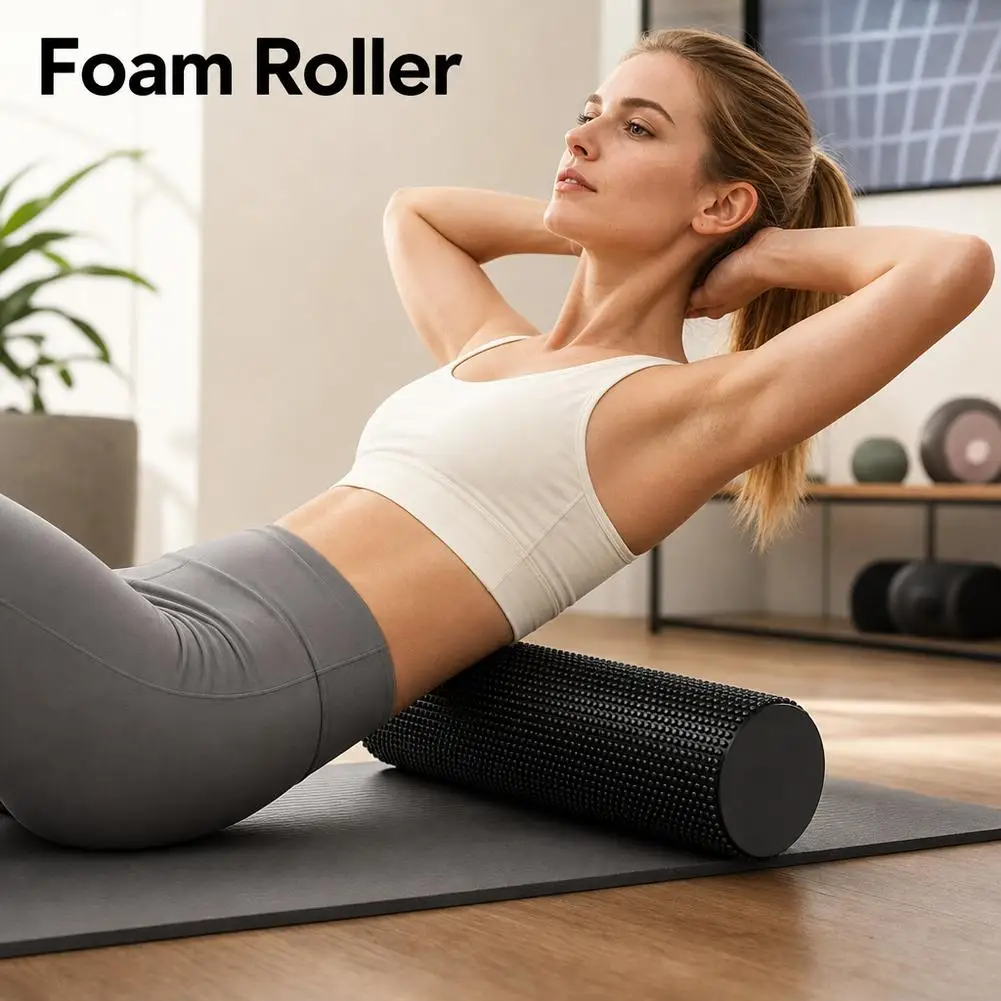 بكرة رغوية لليوجا من مادة EVA - مراجعة Muscle Roller Stick وسعره
