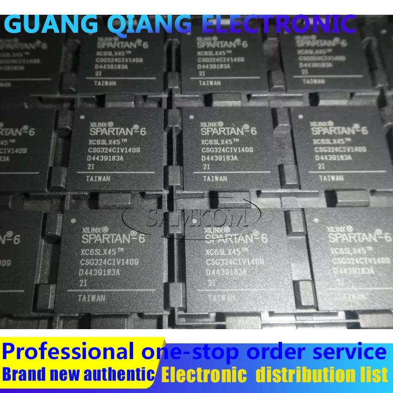 1PCS XC6SLX45-2CSG324I IC FPGA 218 I/O 324CSBGA