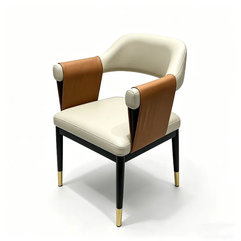 et-Luxury Economic Kitchen Dining Chairs Accent Adult Nordic Elegant Dining Chair Lounge Single Modern Dining Room Furniture-
