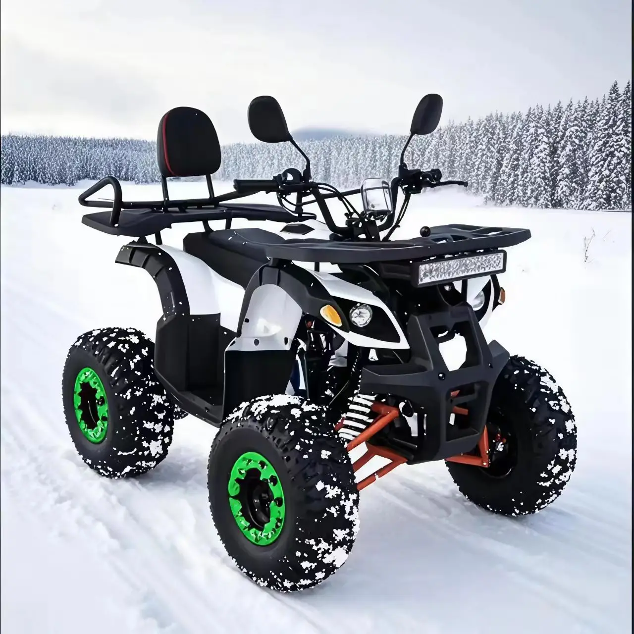 

125Cc Automatic Four Wheel Off-Road Snowmobile ATV Motorcycle Adult Car