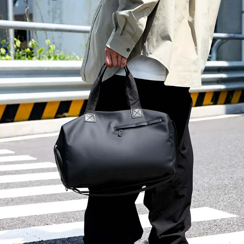 Fashion Travel Bag Unisex Large Capacity Waterproof Sports Fitness Bag Dry Wet Separation Shoulder Bag Multifunctional Handbag