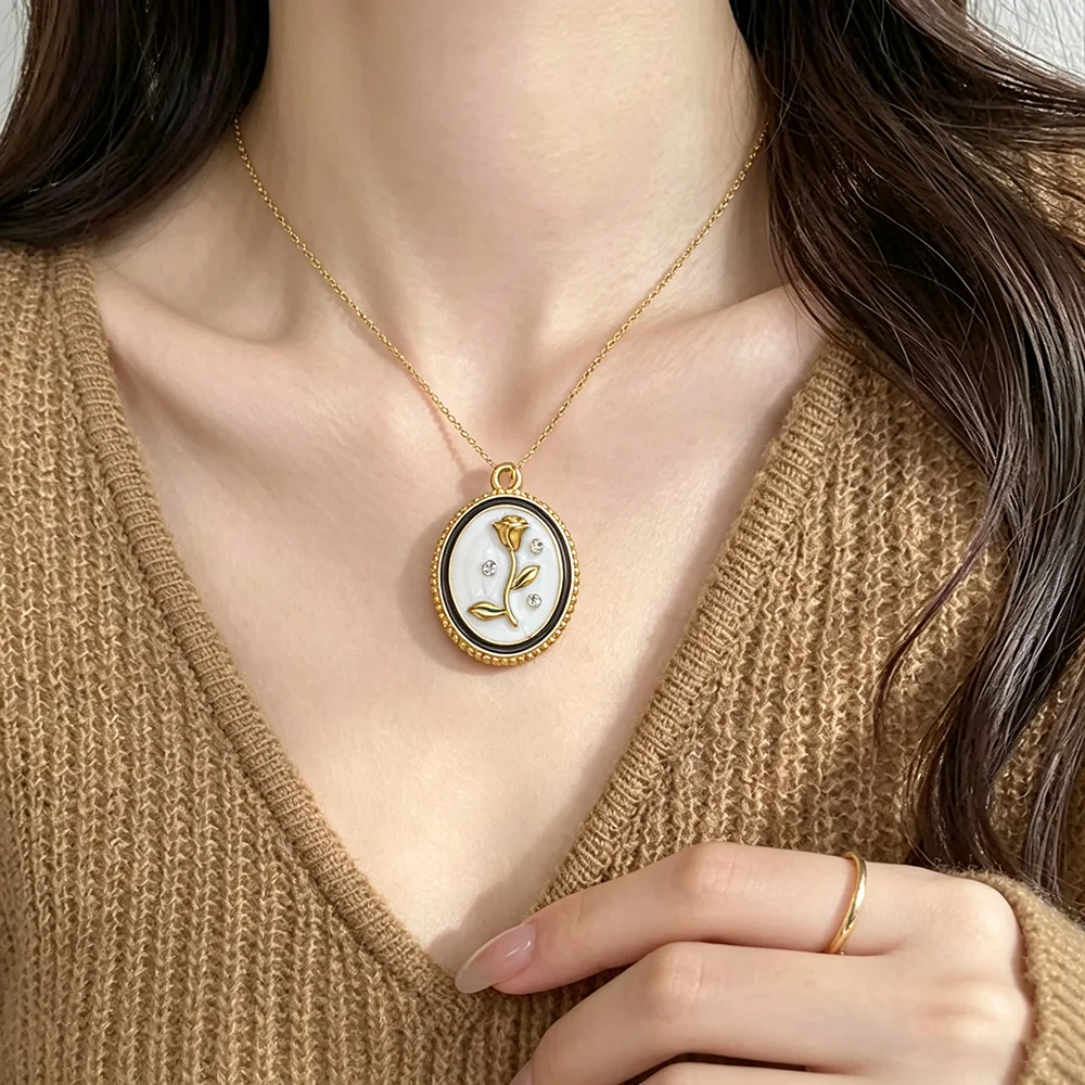 3pcs 18K Gold Plated Stainless - Vintage Fashion Finds recension och pris