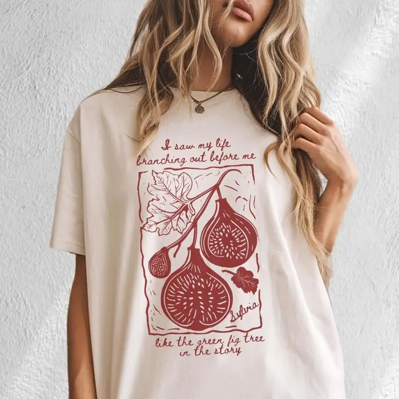 Sylvia Plath Literature Bookish T-Shirt