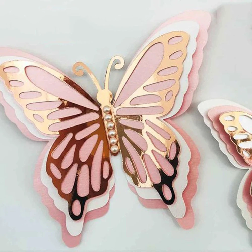 Butterfly Metal Cutting Mold Template Suitable for DIY Scrapbook Album Decoration Embossing Manual Cutting Template