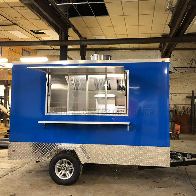 Taco Food Van Waffle House Halal Ice Cream Truck Donut Coo    kies Kiosk Hot Dog Cart Mobile Restaurant For Sale