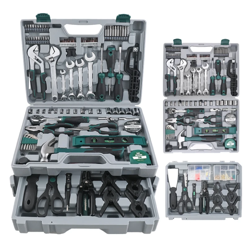 High-specification professional home DIY and automotive machinery toolboxes Heavy-duty metal toolboxes with workshop and garage