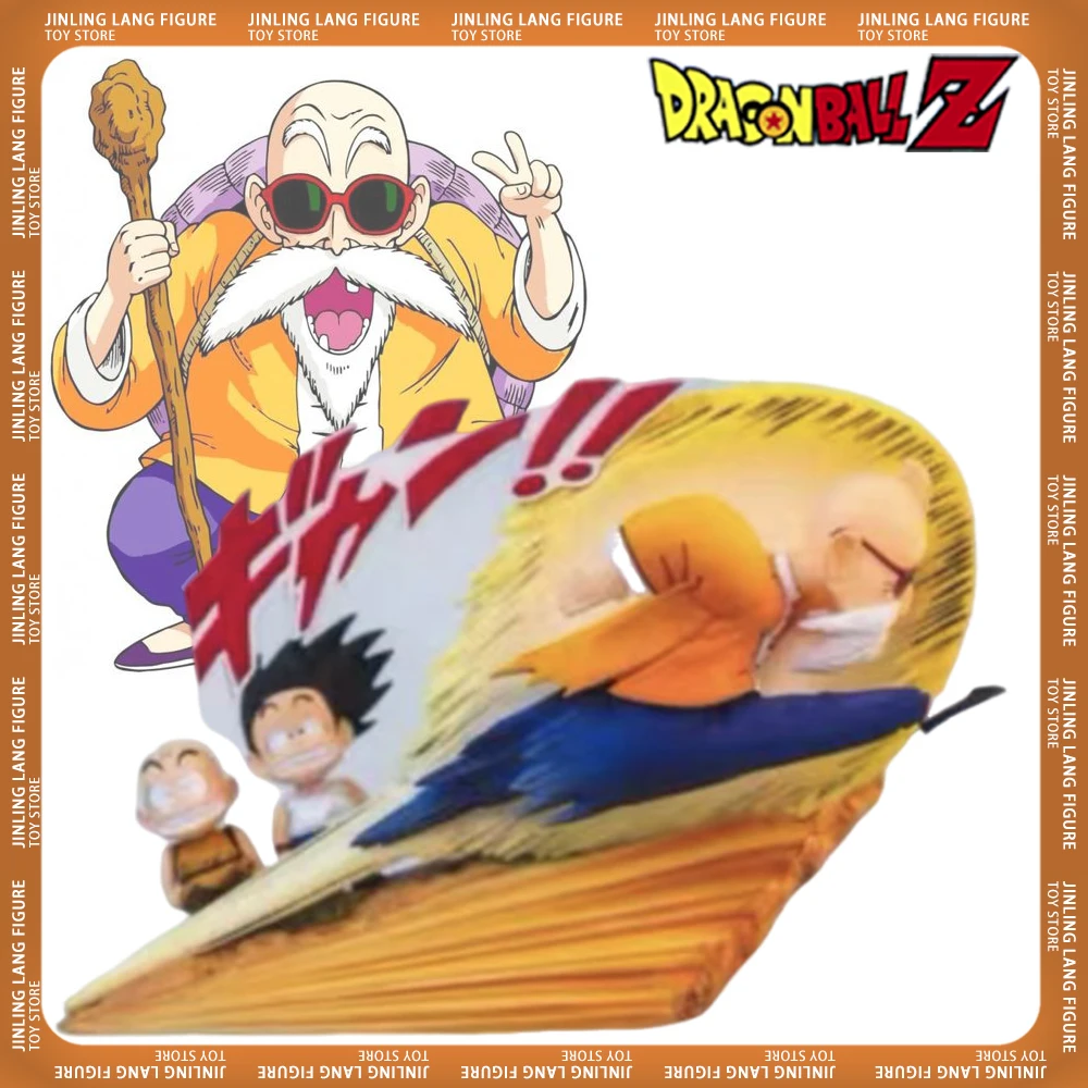 DRAGON BALL Anime Figure Gallop Master Roshi Action Figures Kame Sennin Statue Model Doll Collect Desk Decor Toys Birthday Gifts