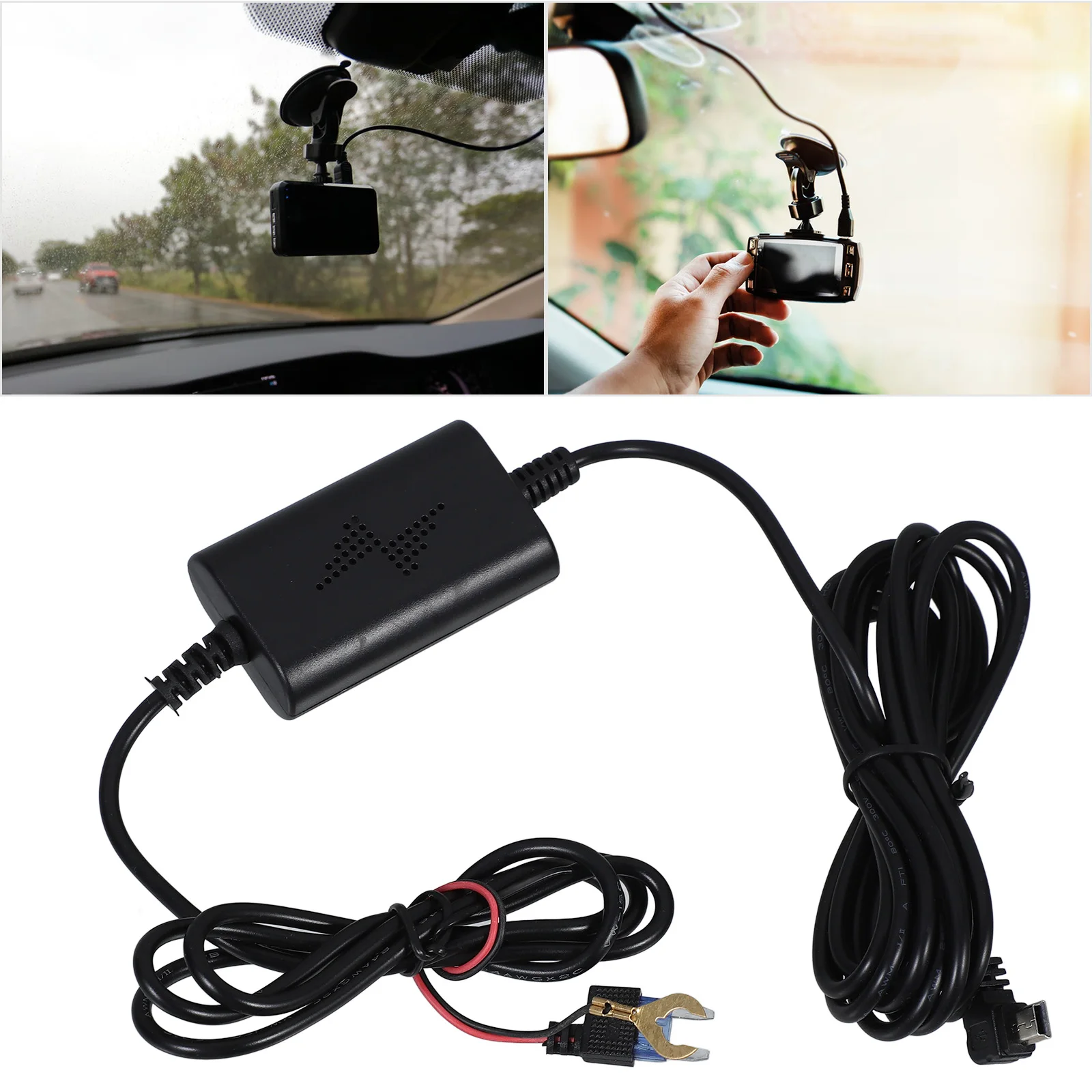 

Power Cable For Recorder Abs Pc Material Installation Dashcam Power Cord Car Accessories Auto Dvr Cable Car Dash Cord