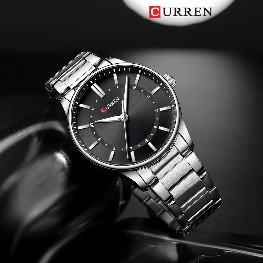 Curren 8430 Luxury Watch Quartz Strip Men's Watch Waterproof Luminous Watches for Men Relojes Para Hombres Reloj Hombre Часы