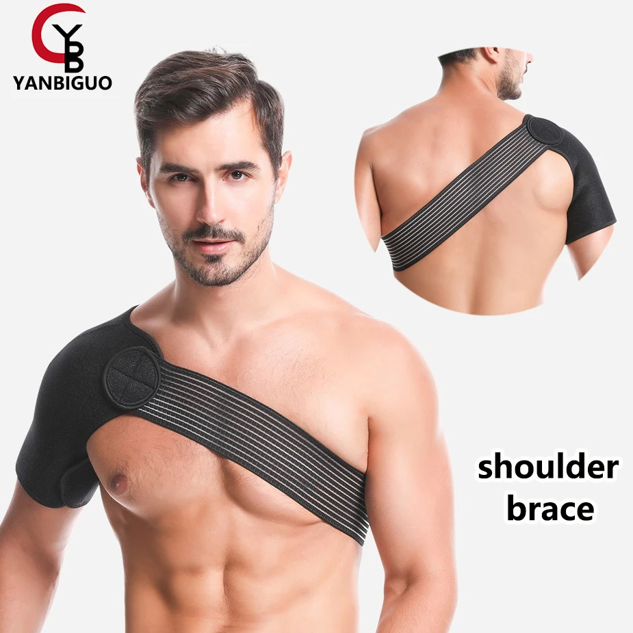 

YANBIGUO Shoulder Brace for Torn Rotator Cuff for Men and Women - Support & Pain Relief, Fit for Left or Right Shoulder