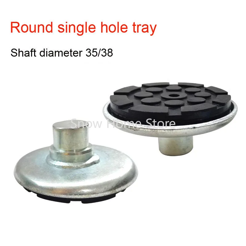 

1pc Round Iron Tray Rubber Arm Pad for Automobile Elevator Rubber Arm Pad for Automobile Elevator Elevator Accessories