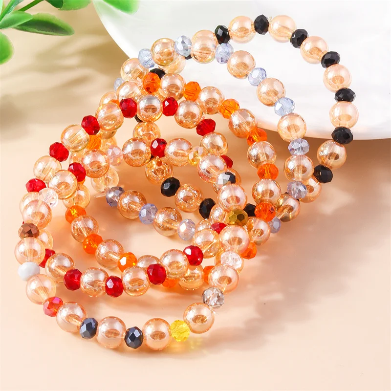 Aihua Naturstein Rundperlen-Armband Kristall Reiki Heilenergie Stretch-Armband für Frauen Männer Yoga-Schmuck – Detail 1