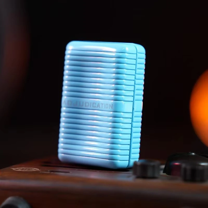 Mechaniczny Suwak Pudełko na Mydło Antystresowe Zabawki Magnetyczna Karta do Wciskania Metalowa Zabawka Haptyczna Redukująca Stres Palcami Dla Dorosłych Zabawki