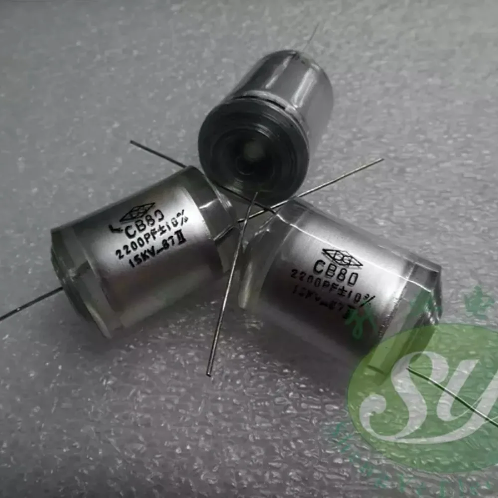

CB80 2200pF 15KV 0.0022uf 2n2 222 Axial Polystyrene Film High Voltage Capacitor
