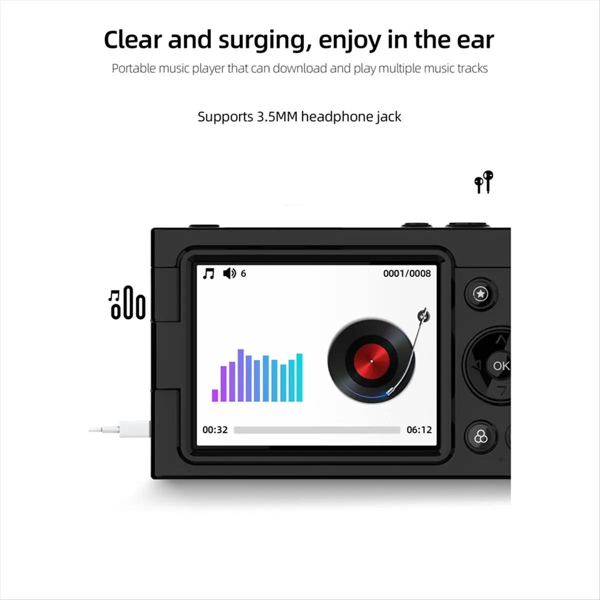 

Y69A HD CCD Digital Camera 4K Autofocus LENS 64MP Digital Video Camera 28X Zoom Compact Point and Beauty Camera Black