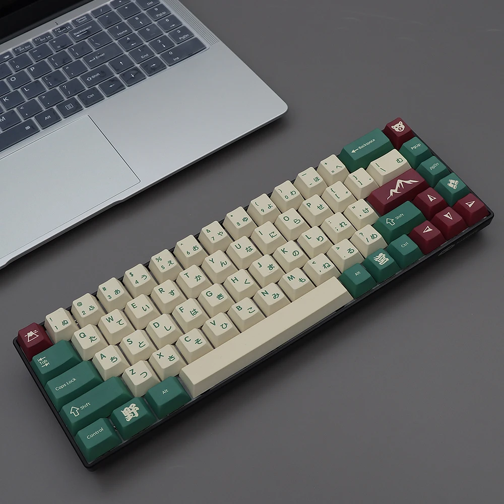 

Camping R3 keycap PBT Cherry Profile for GMK cherry mx 64/68/84/87/96（100key）/980/104/108 akko mechanical keyboard