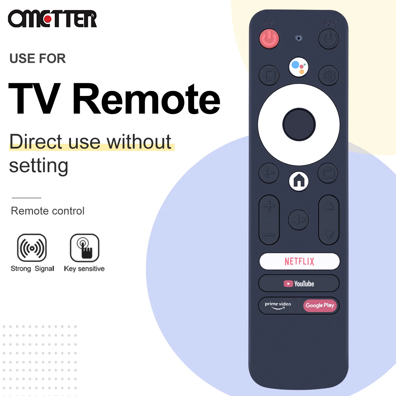 جهاز التحكم عن بعد الصوتي الجديد لجهاز تدفق الأطباق 4K HDR غاسل DH4K