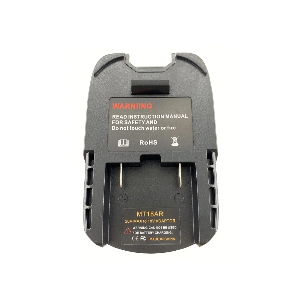 

18V battery adapter Plug Play Upgraded Battery Converter Cordless Tools Power Supply for DeWalt/Makita/Bosch/Milwaukee/Ridgid
