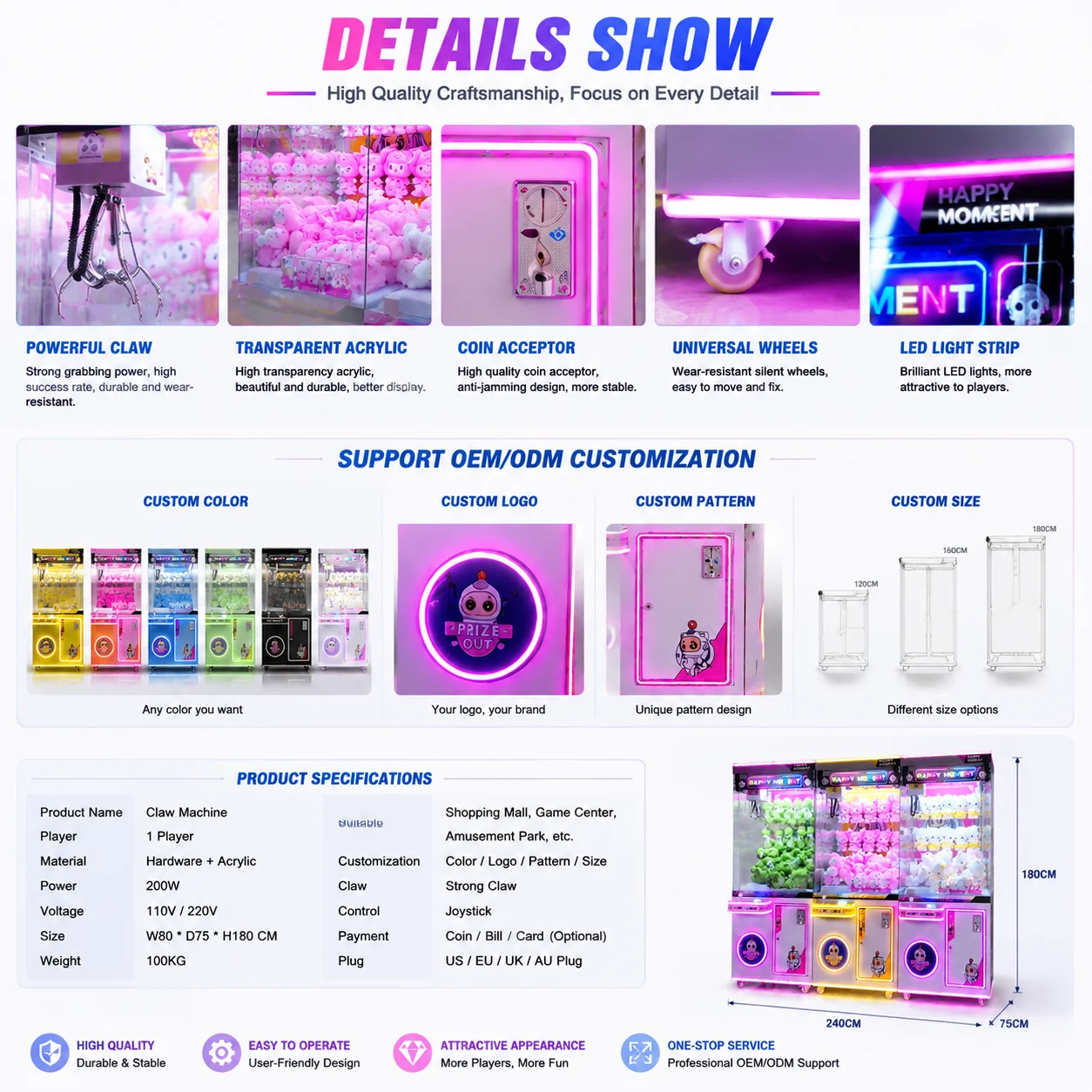 Hot Sale Triple Player Doll Ma - Arcade Vending Machines For Sale ulasan dan harga