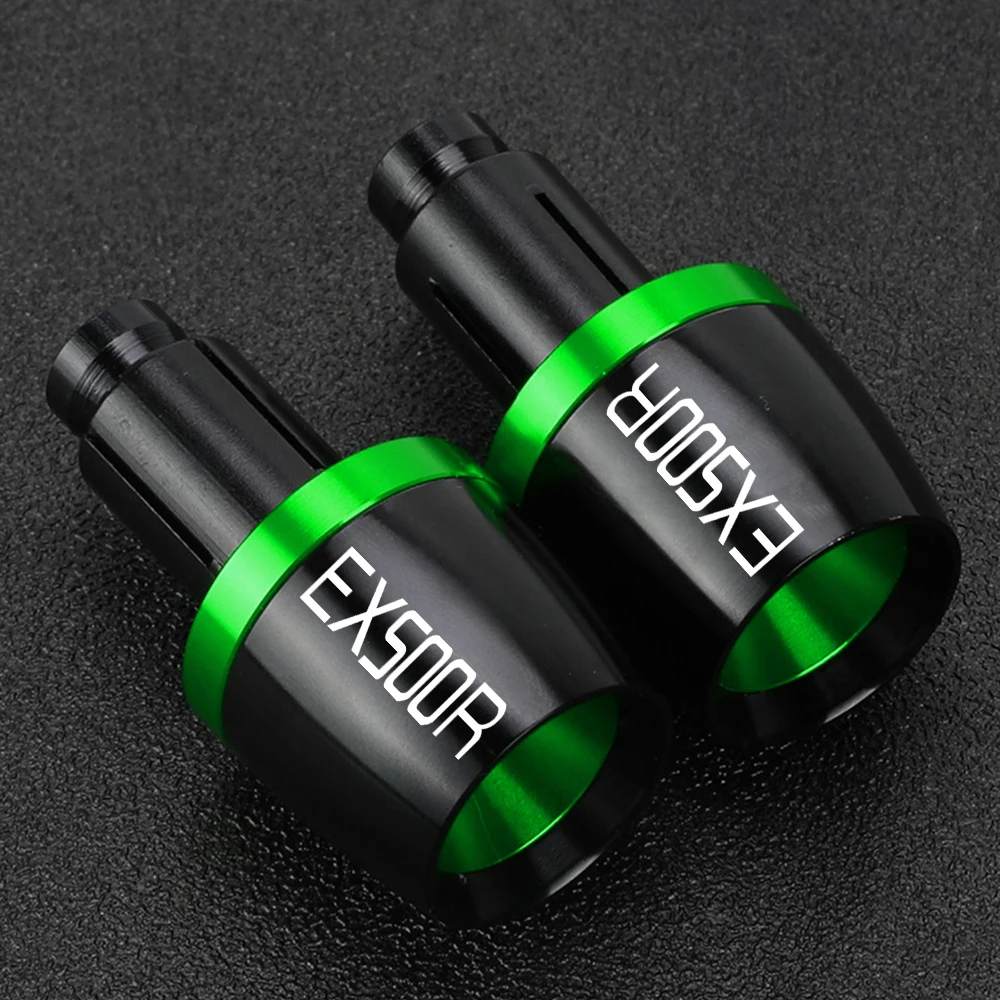 For Kawasaki EX500R EX 500R 1990~2009 2008 2007 2006 2005 Motorcycle Accessories Handlebar Grips Ends Handle Bar Cap End Plug