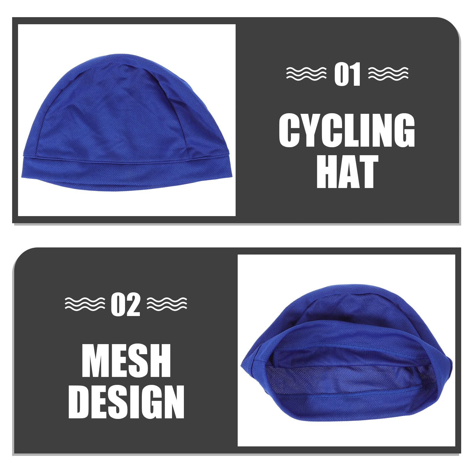 

1pcs Summer Cycling Hat For Men Women Breathable Liner Lightweight Thermal Inner Cap Motorcycle Bike Outdoor Sports