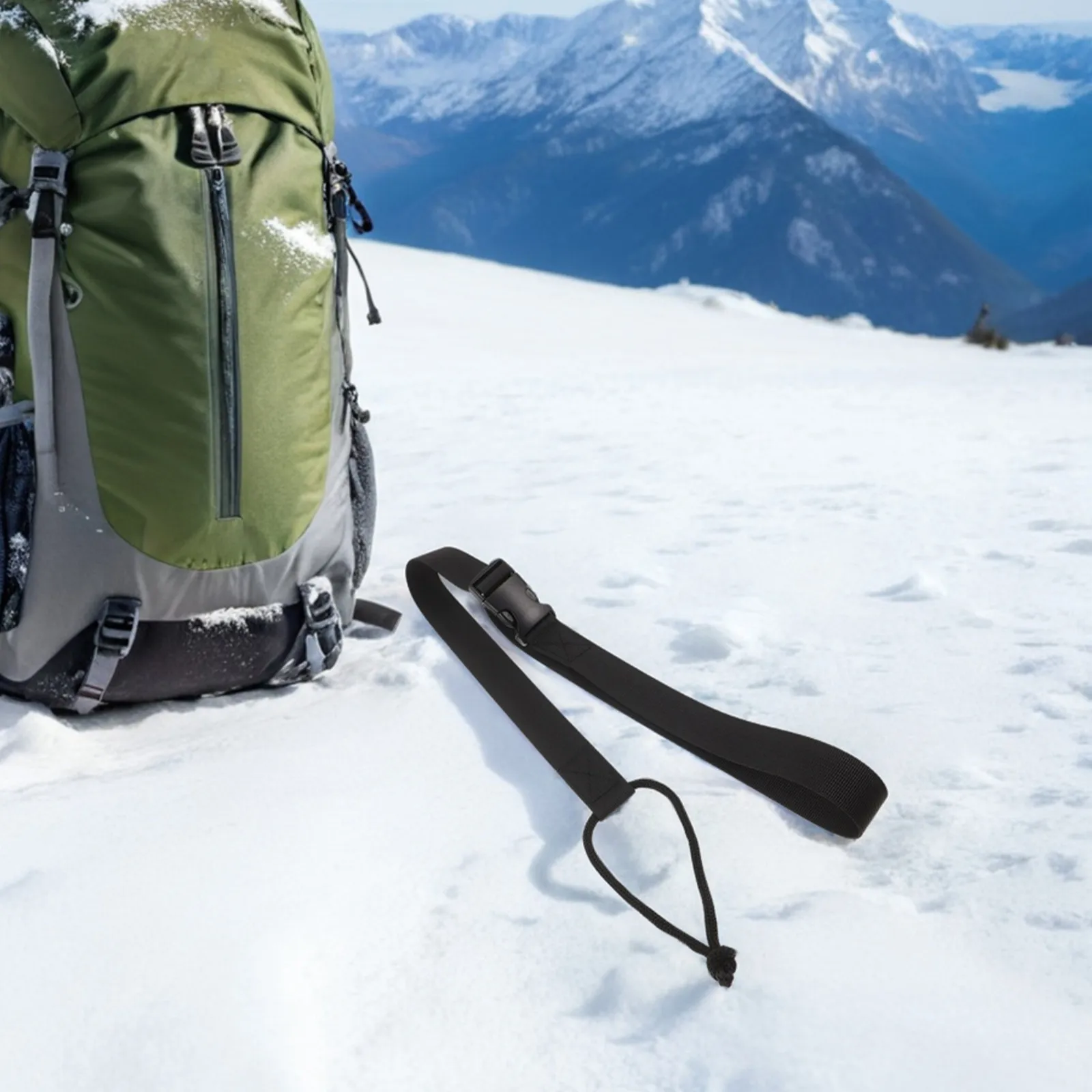 

Комплект из 4 регулируемых ремней для переноски лыж и сноуборда с пряжками для крепления к ботинкам, аксессуар для зимних видов спорта на открытом воздухе