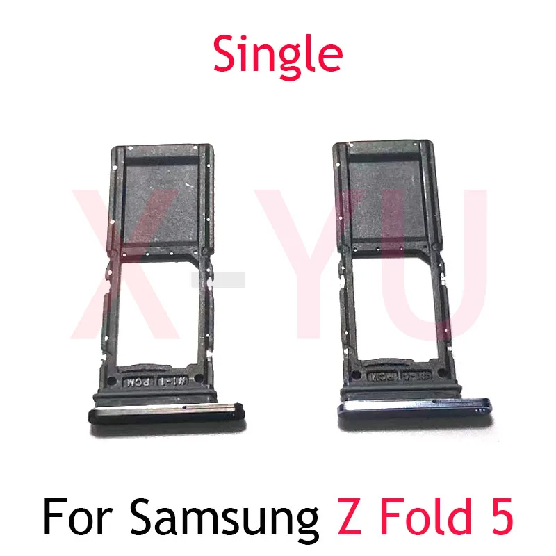 Soporte de tarjeta SIM para Samsung Galaxy Z Fold 5 Fold5 F946B F946, adaptador de ranura, piezas de reparación de repuesto