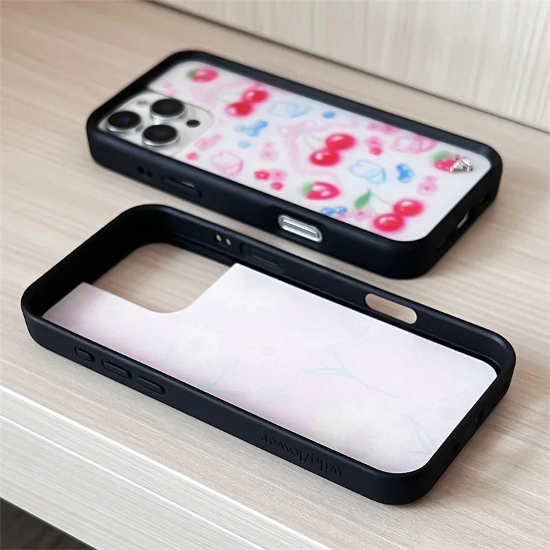 Wildflower Cute Bear-y Sunflower Anti-Fall Case for iPhone 12 13 14 15 16 Pro Max 16 Plus Bow Beau Dreamy Heart wf Phone Cases - Image 6