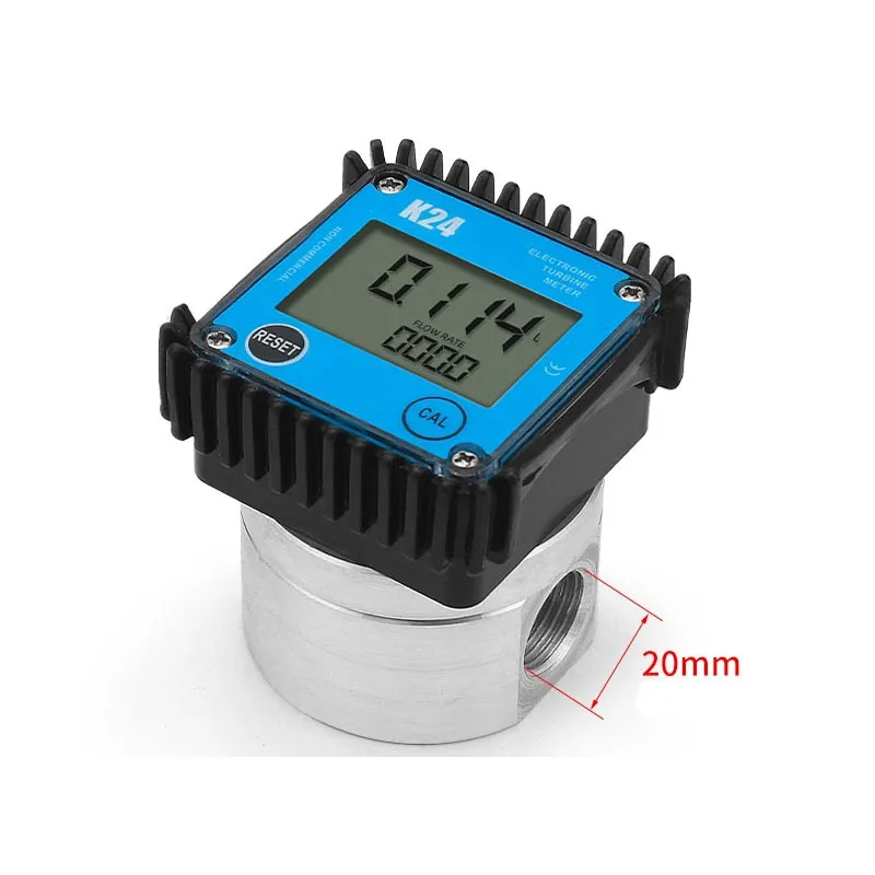 Small flow urea digital display meter gear table diesel gasoline engine oil hydraulic oil soybean oil water