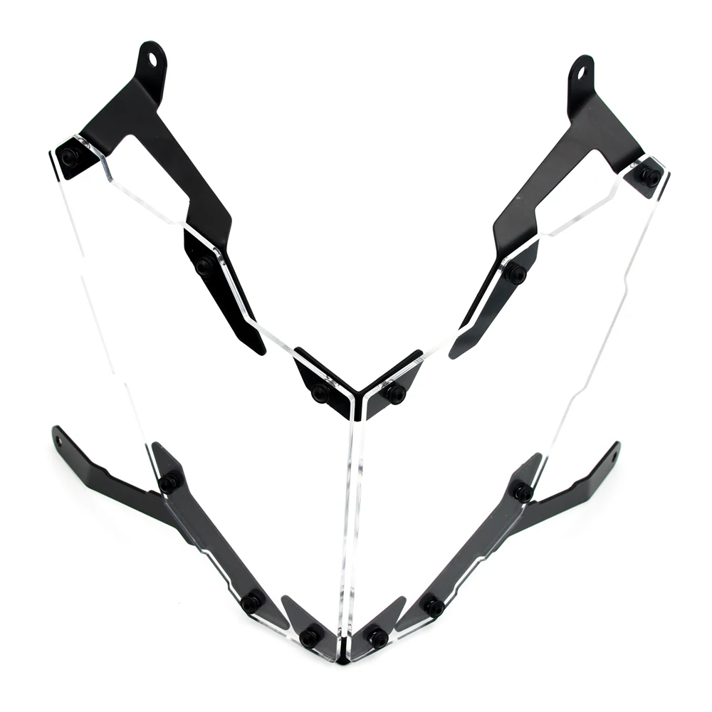 For Honda XL750 Transalp 23-25 Front Headlight Protective Cover Transparent Lamp Shell Guard for Motorcycle Accessories