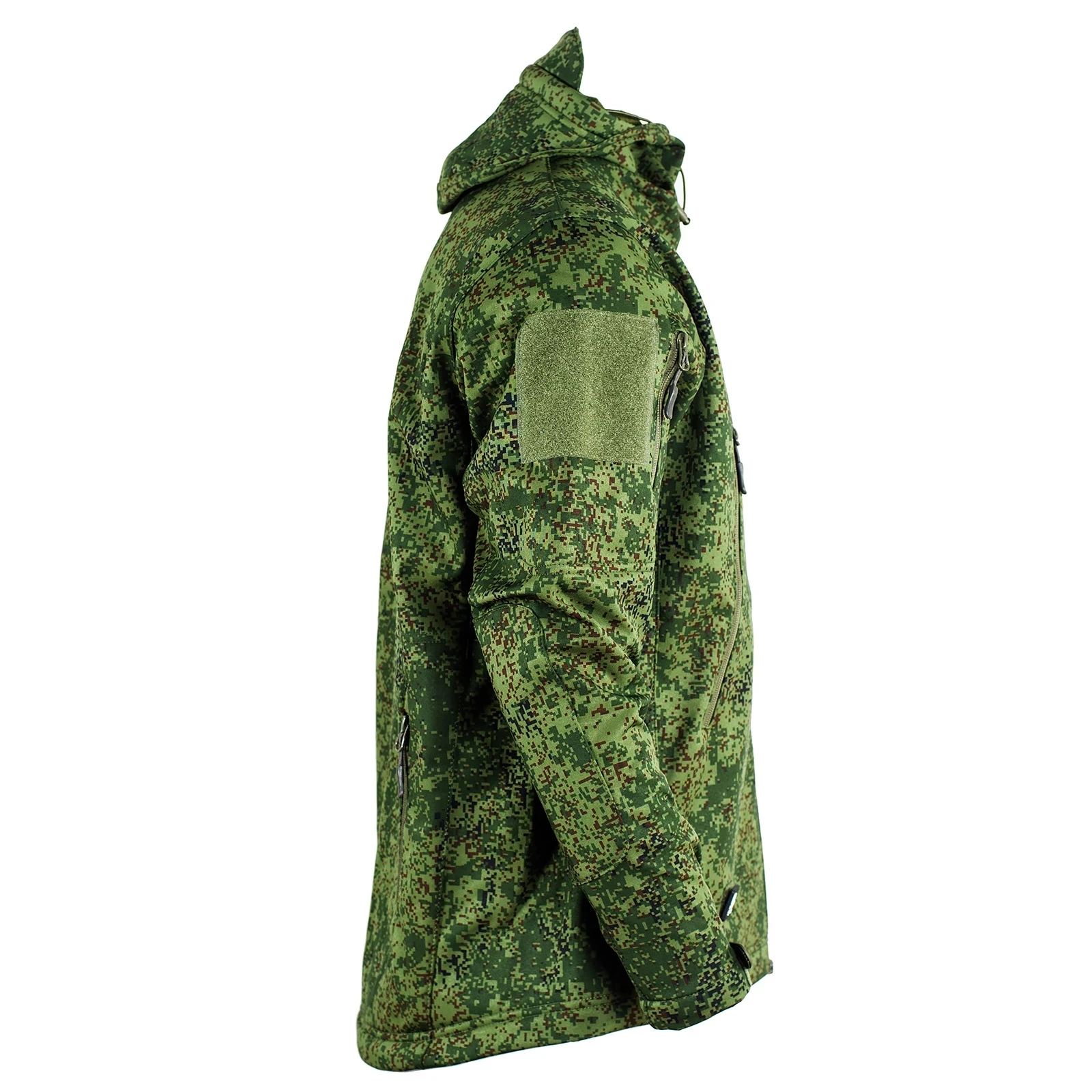 Tactical Uniform Camouflage Outdoor Winter Suit Men Fleece Softshell Warm Windproof