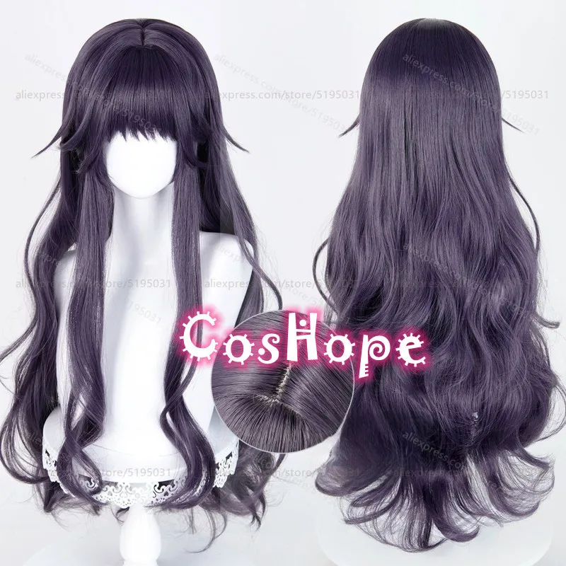 

Waguri Kaoruko Cosplay Wig 90cm Long Purple Gray Wig Anime Heat Resistant Synthetic Wigs for Halloween Carnival Costume