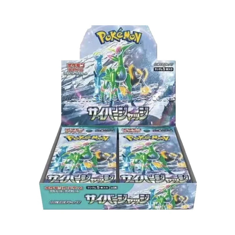 Oryginalna karta Pokemon PTCG Box japońska edycja serii SV4M SV4A SV5M SV5K SV5A SV6 SV6A S12A S12 S11 karty kolekcjonerskie do gry Anime