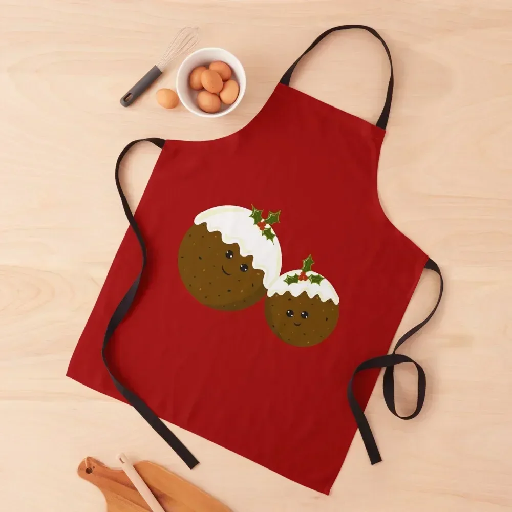 

Christmas Puddings. Apron Women's Kitchen professional hairdresser Things For Home And Kitchen Beauty Apron