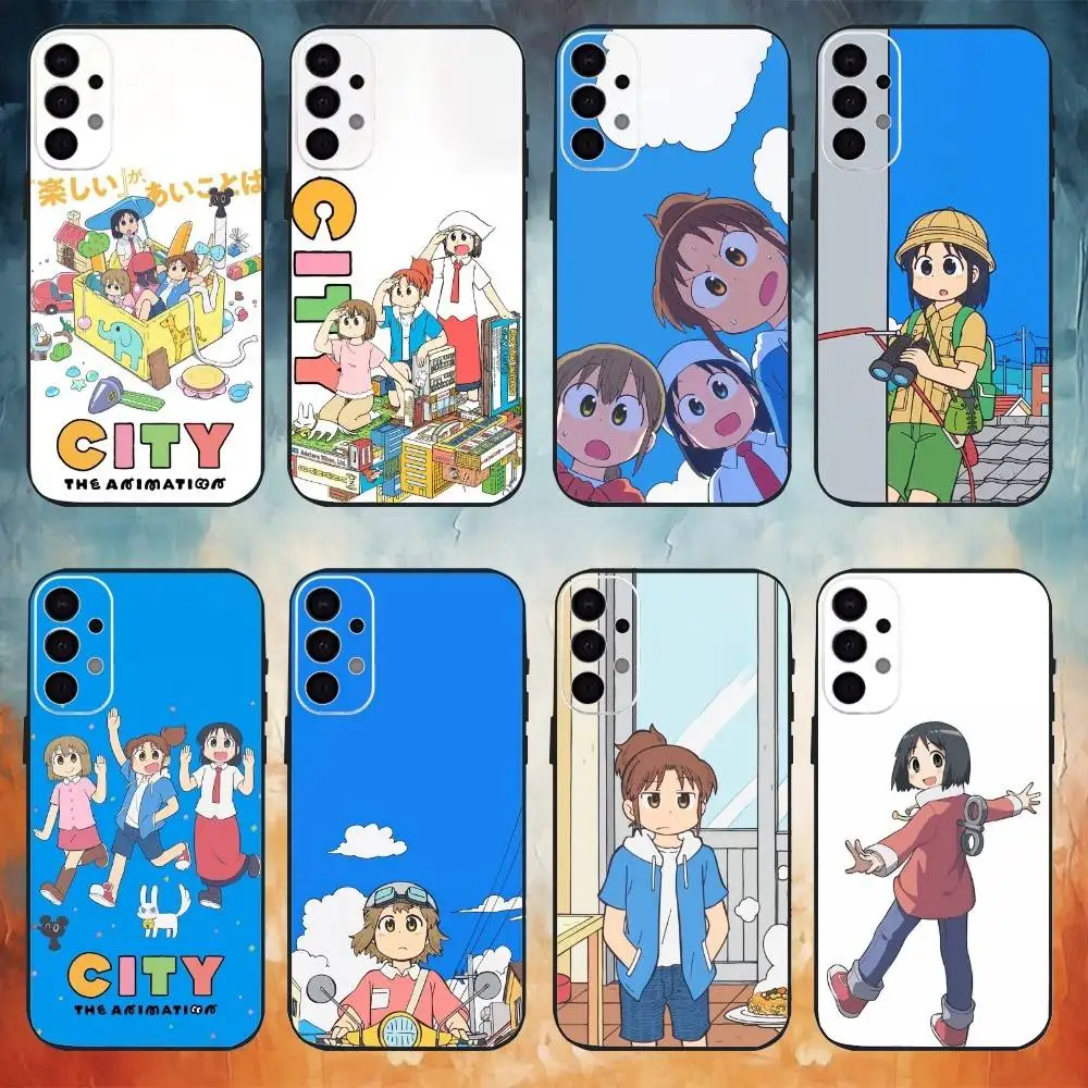 Anime C-CITY THE Animation phone Case For Samsung S26,25,24,21,22,23,30,20,Ultra,Plus,Fe,Lite Black Soft Cover