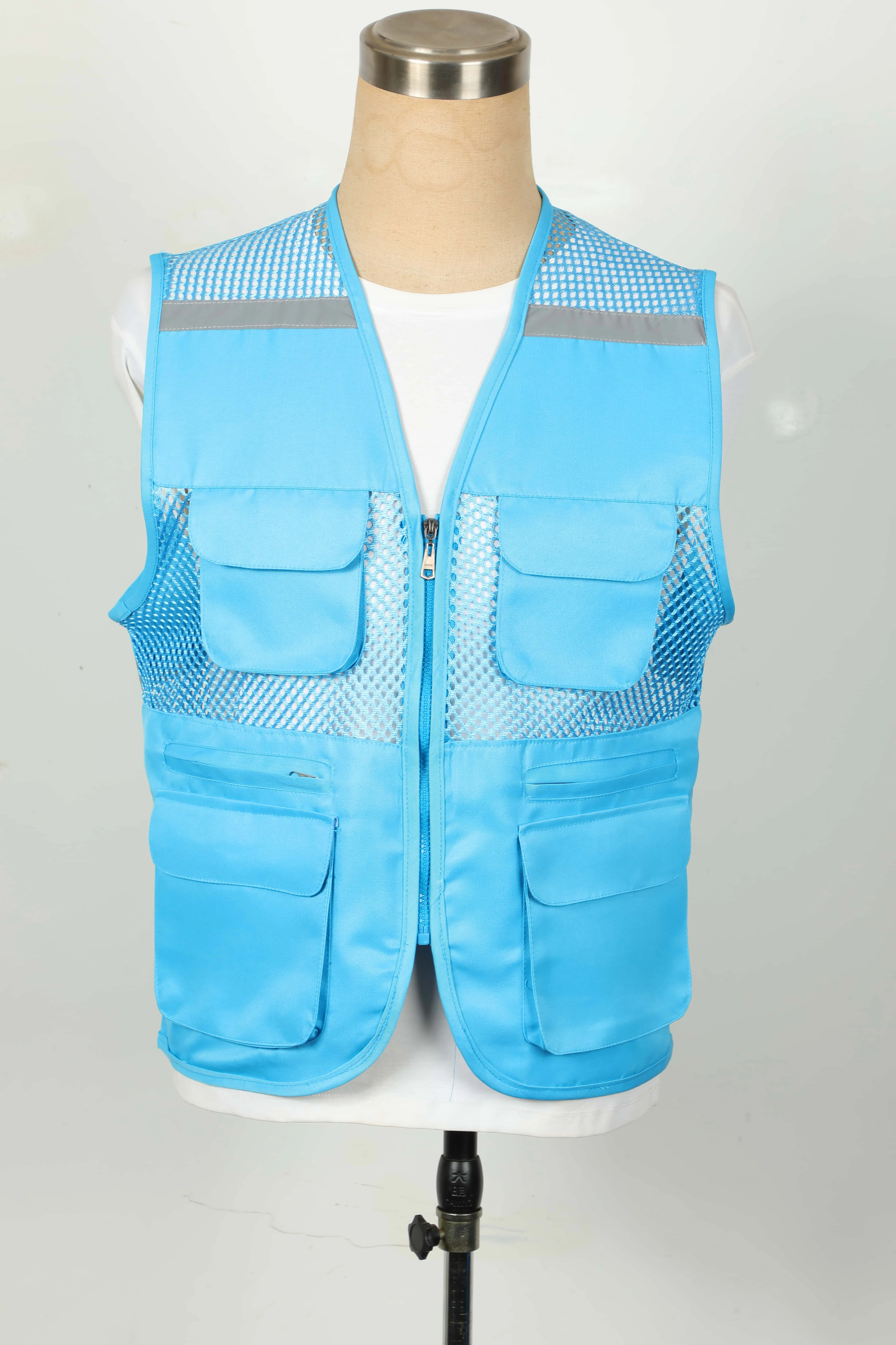 2026 Summer Camp Uniform Hot product 10 colors Summer Breathable Mesh Vest  Outdoor Activity Team-building  Custom Logo