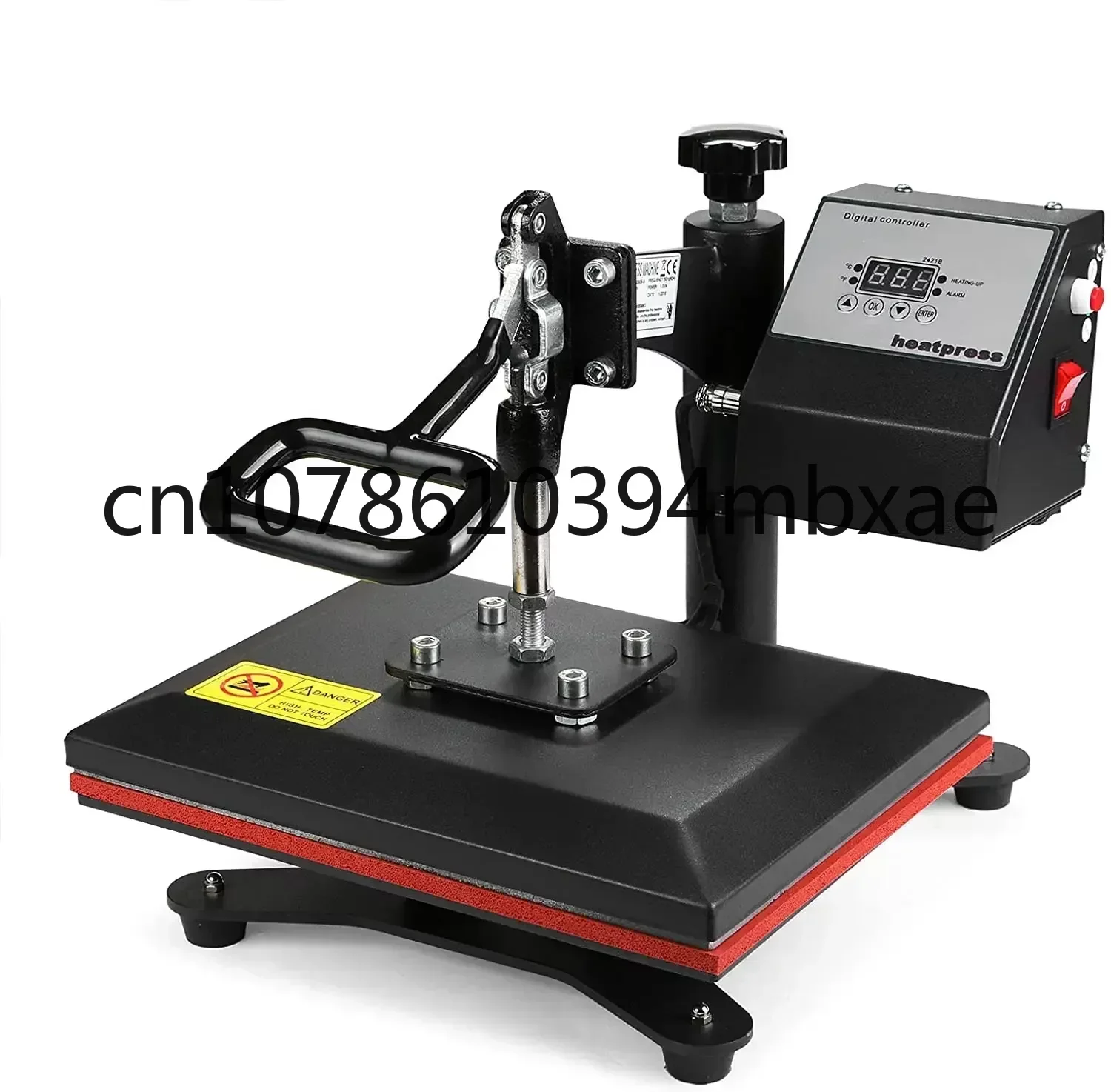 Heat Press Machine Dual Digital Control 360 Degree Swivel Multipurpose Combo Kit Sublimation 30x23cm For T-Shirts