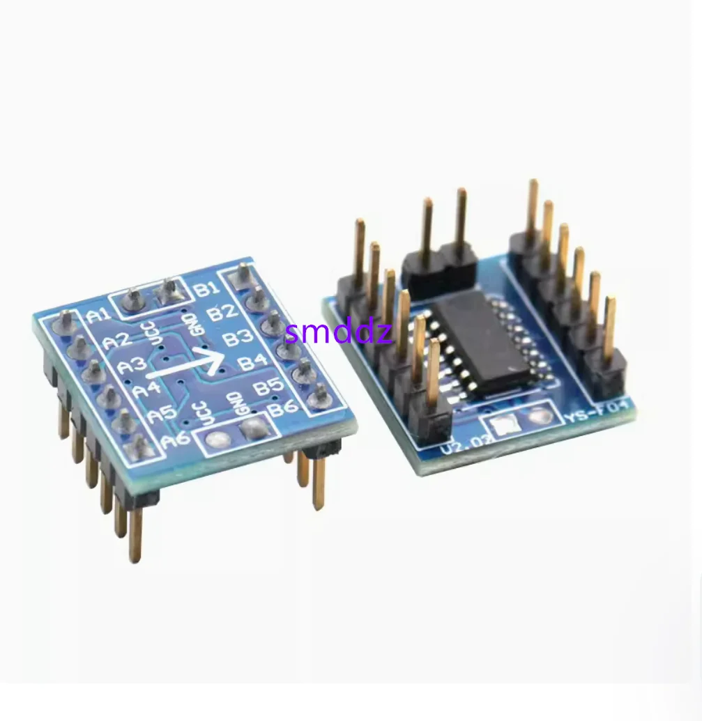 10pcs /  6-way level conversion 74HC04 module 6-bit level inverter