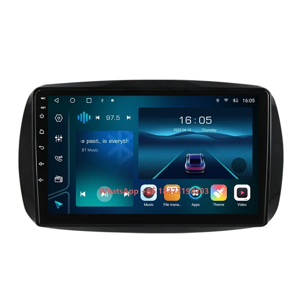 

Krando Autoradio Car Radio GPS Android 14 for Mercedes benz Smart Fortwo 2014-2020 Multimedia System Wireless CarPlay HeadUnit