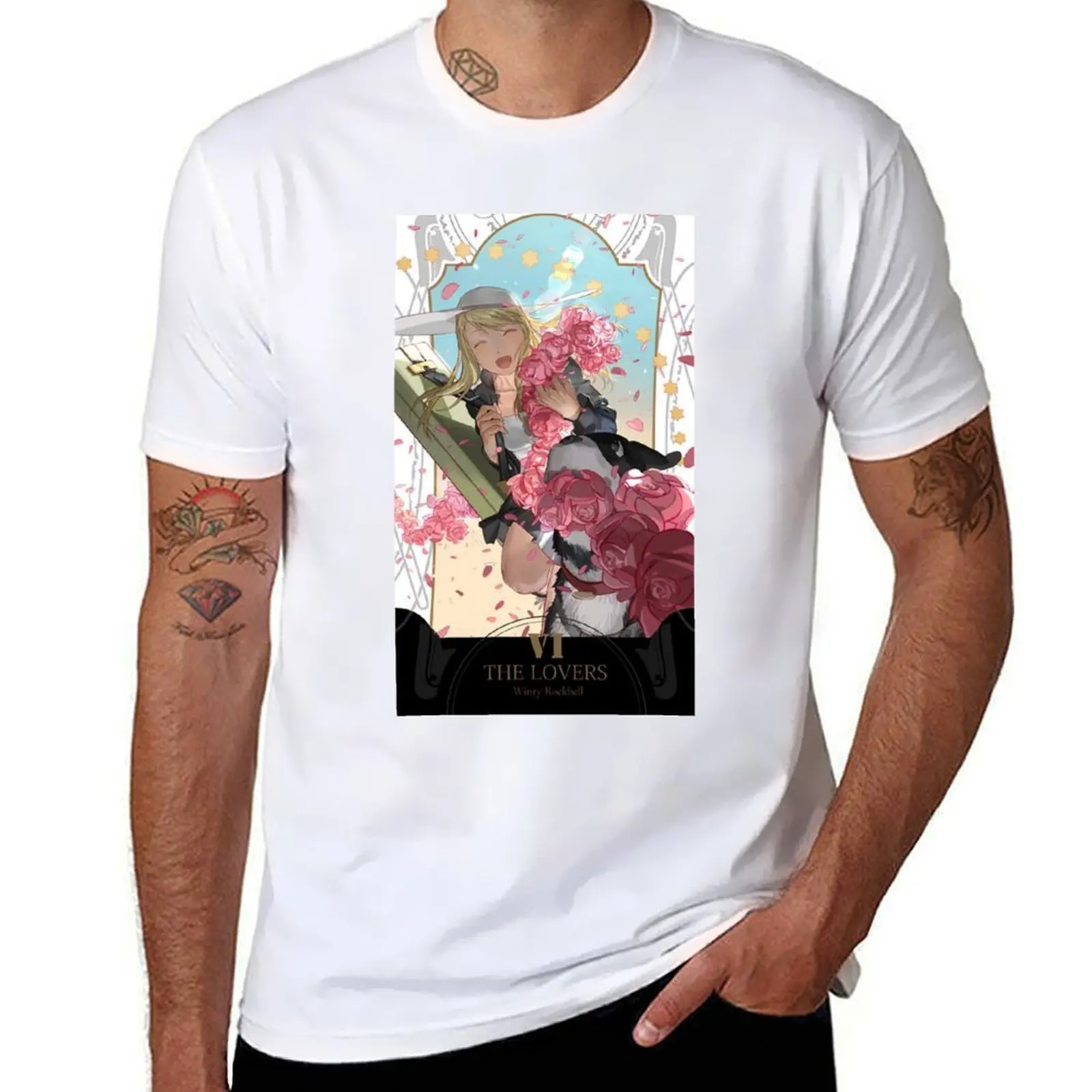

Fullmetal Alchemist Brotherhood - Winry Rockbell T-Shirt funny t shirts man t shirts for man graphic vintage T-Shirt