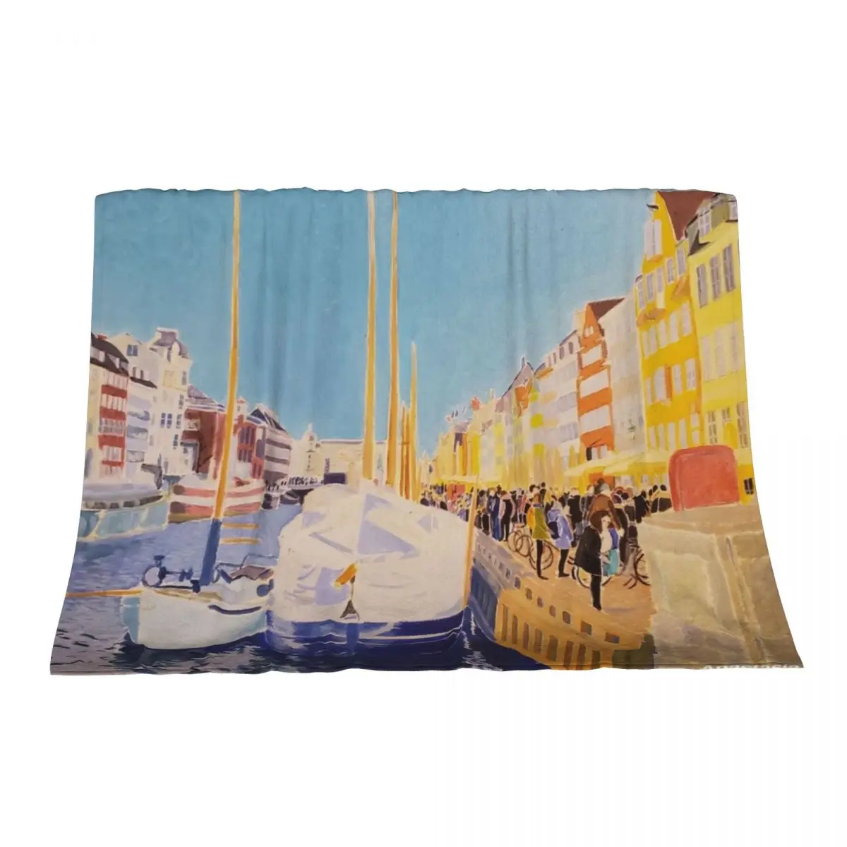 Одеяло «Солнечный свет в Копенгаген», детское мягкое одеяло для дивана-кровати, декоративные одеяла