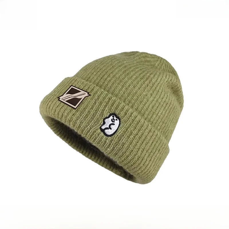 暖かいニット帽-xoxogood-秋冬-ユニセックス-ウールキャップ-おしゃれ-ノービル-カジュアルスタイル-若者向け-旅行必需品